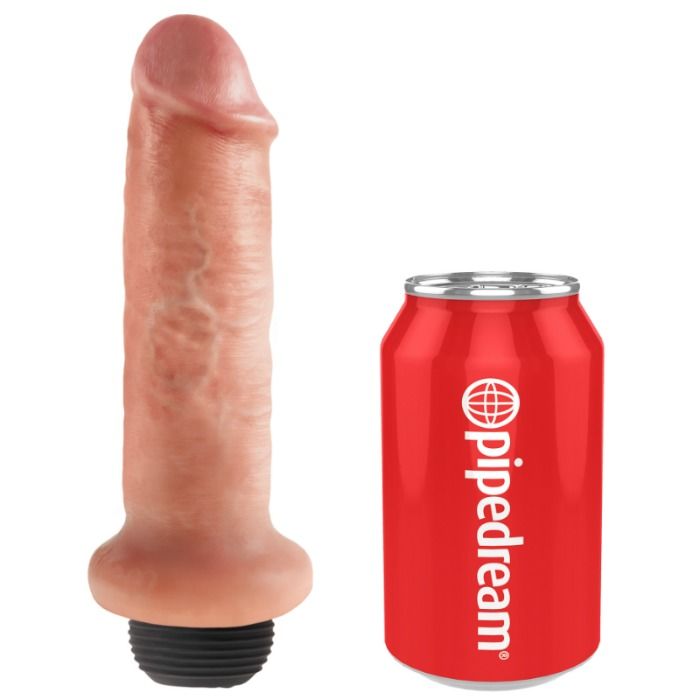 KING COCK - DILDO SQUIRTANTE DA 17.8 CM