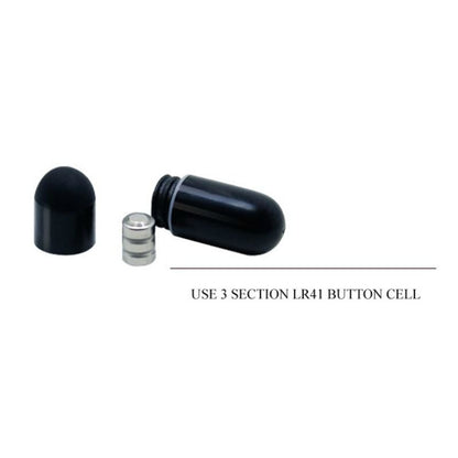 PRETTY LOVE - ANELLO VIBRATORE THIMBLE NERO