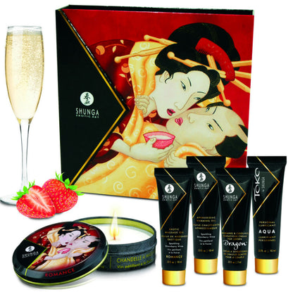 SHUNGA - KIT SEGRETO GEISHA FRAGOLE E CAVA