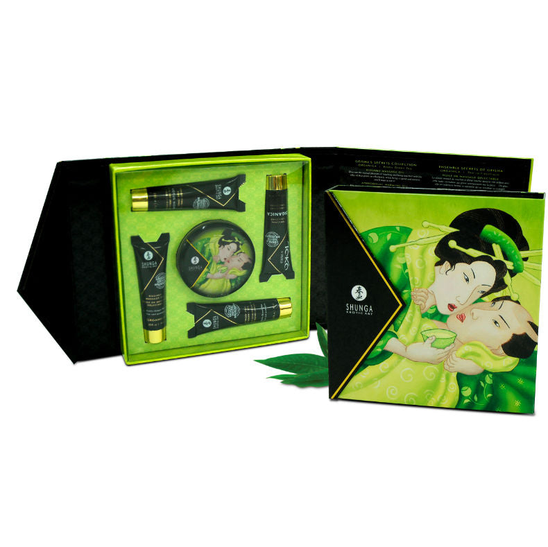 SHUNGA - KIT TÈ VERDE BIOLOGICO GEISHA SEGRETO