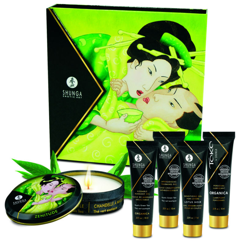 SHUNGA - KIT TÈ VERDE BIOLOGICO GEISHA SEGRETO