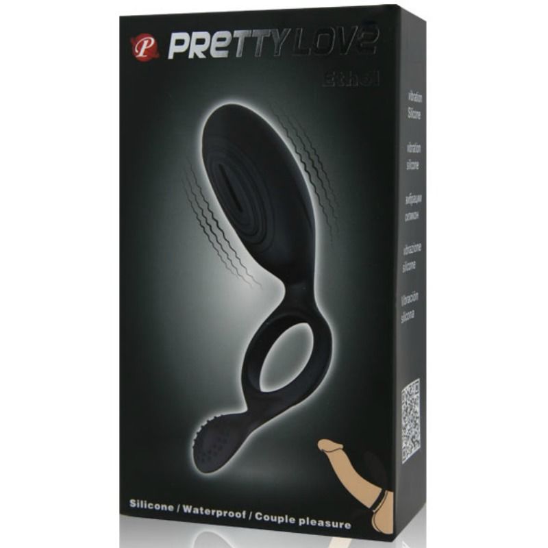 PRETTY LOVE - ANELLO VIBRANTE CON STIMOLATORE ETHEL