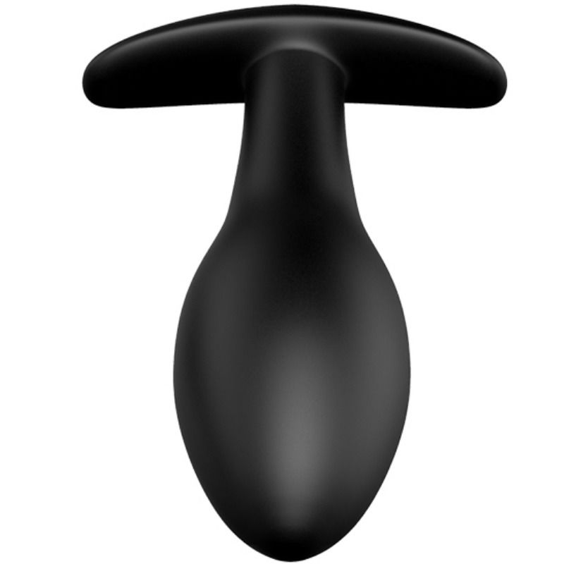 PRETTY LOVE - PLUG ANALE ANCORANTE IN SILICONE 12 MODALIT DI VIBRAZIONE NERO