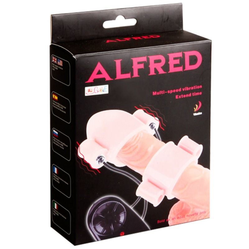 BAILE - COPERTURE PER VIBRATORE DEL PENE ALFRED CON CONTROLLO