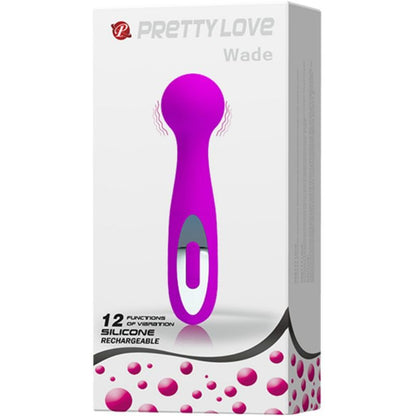 PRETTY LOVE - MASSAGGIATORE RICARICABILE WADE 12 FUNZIONI