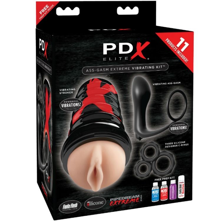 PDX ELITE - KIT ESPLOSIONE ASS-GASM DESIGN VAGINA