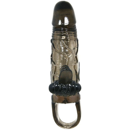 BAILE - COPRI PENE BRAVE MAN CON CLIT E STIMOLAZIONE ANALE DOPPIO BULLET NERO 16.5 CM