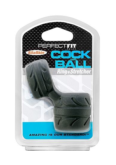 PERFECT FIT BRAND - SILASKIN COCK & BALL NERO