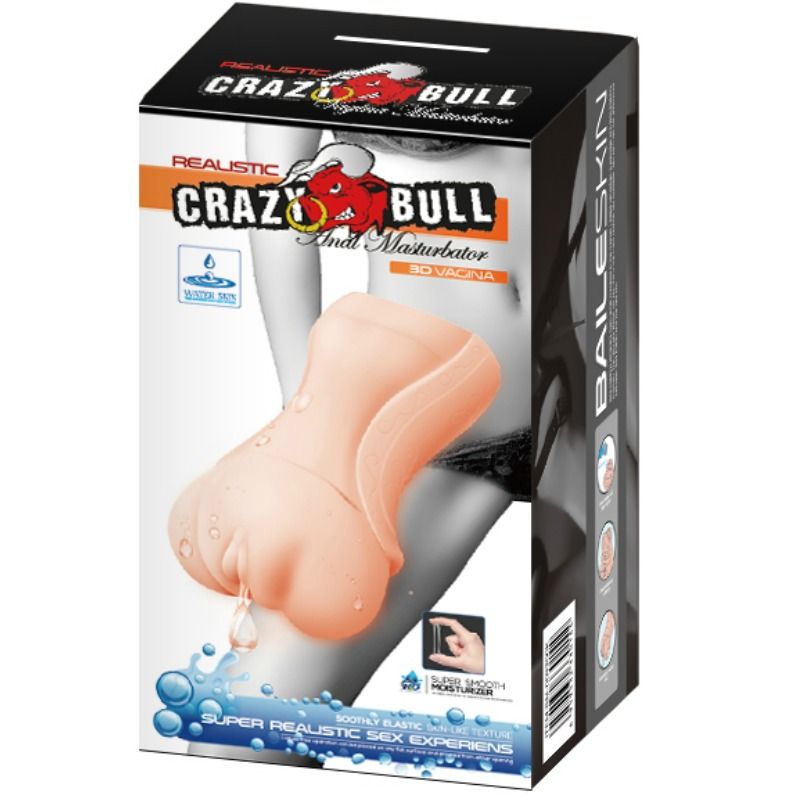 CRAZY BULL - MASTURBADOR DELLA VAGINA CON PELLE ACQUA