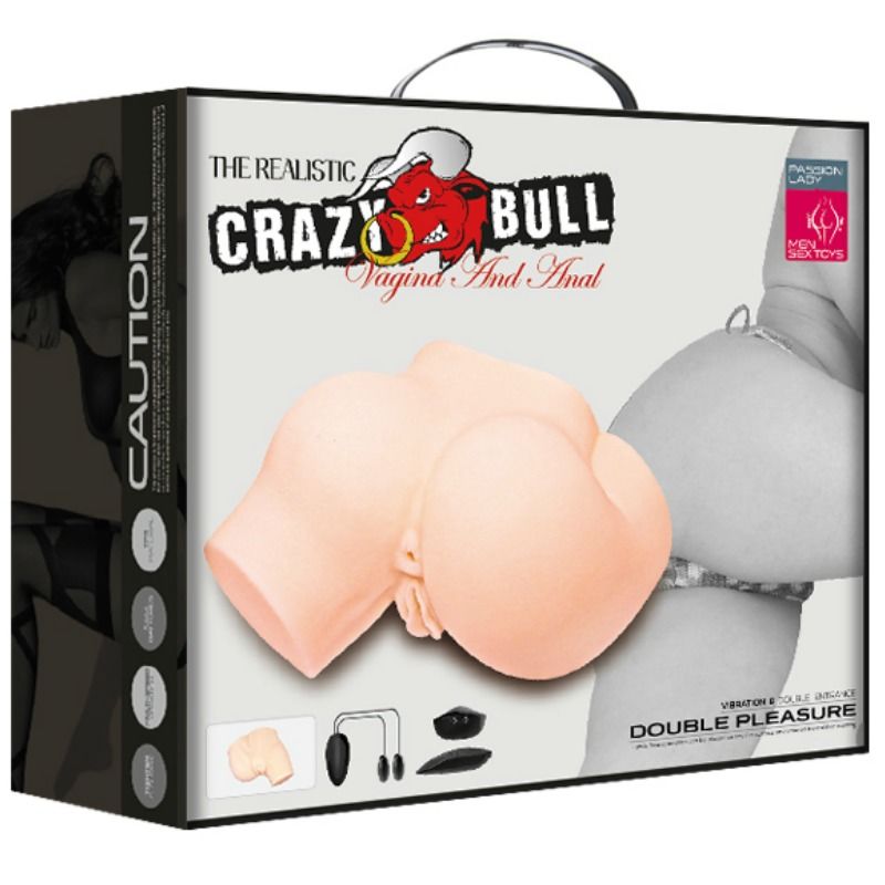 CRAZY BULL - CALCIO CON VAGINA E ANO REALISTICI E VIBRAZIONI