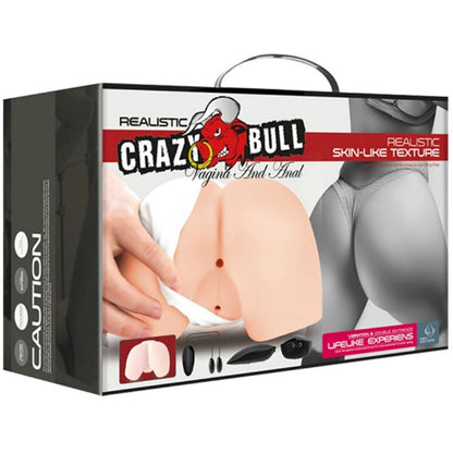 CRAZY BULL - VAGINA E ANO REALISTICI CON VIBRAZIONE POSIZIONE 4