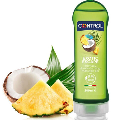 CONTROL - 2 EN 1 MASSAGGIO E PIACERE ESOTICO 200 ML