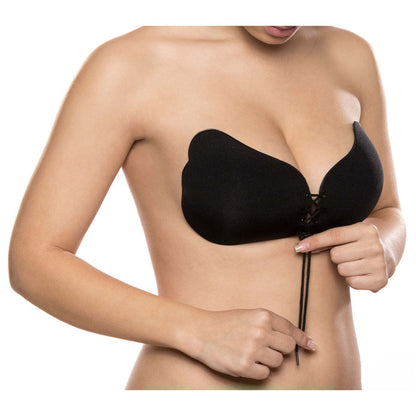 BYE-BRA - LACE-IT VALORIZZAZIONE PUSH-UP NERO COPPA C