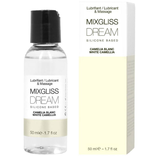 MIXGLISS - LUBRIFICANTE SILICONE DREAM WHITE CAMELIA 50 ML