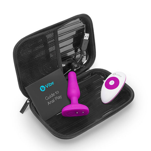 B-VIBE - PLUG ANALE NOVICE REMOTE CONTROL FUCSIA