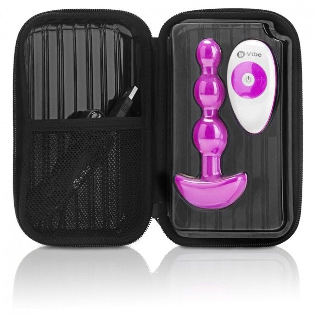 B-VIBE - PERLINE ANAL REMOTE CONTROL TRIPLET ROSA