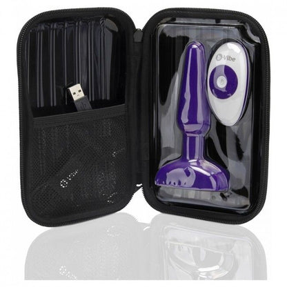 B-VIBE - TRIO REMOTE CONTROL PLUG ANALE LILLA