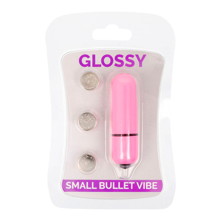 GLOSSY - SMALL BULLET VIBE DEEP ROSE