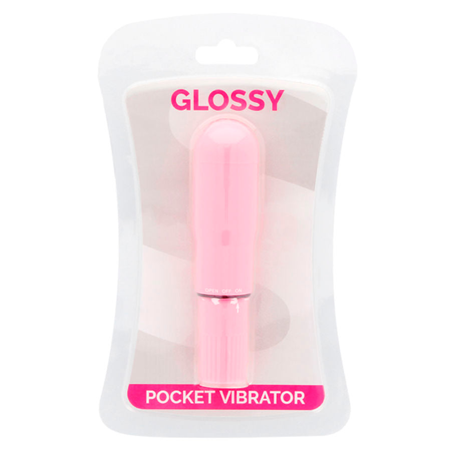 GLOSSY - VIBRATORE TASCABILE ROSA