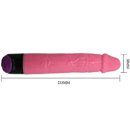 BAILE - VIBRATORE SEX REALISTICO COLORATO ROSA 23 CM