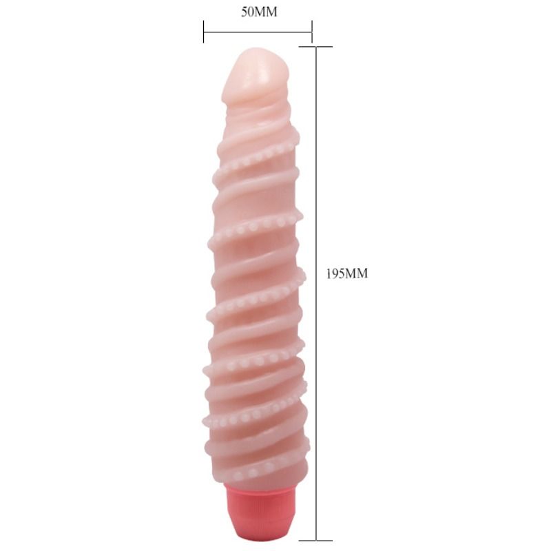 BAILE - VIBRATORE SENSUALE A SPIRALE FLEXI VIBE 19.5 CM