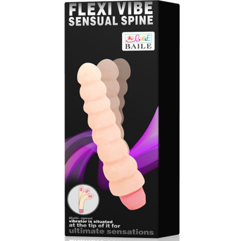 BAILE - VIBRATORE FLESSIBILE FLEXI VIBE SENSUAL SPINE 19 CM