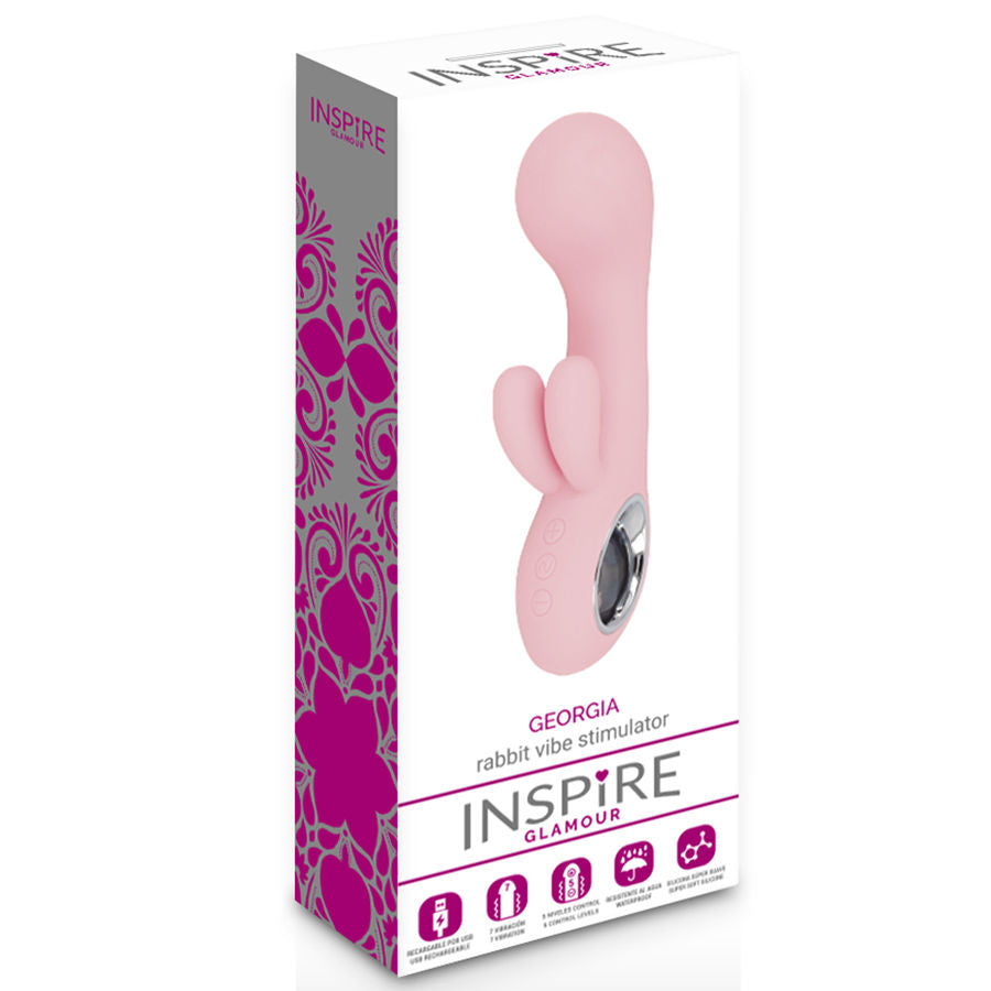 INSPIRE GLAMOUR - GEORGIA VIBRATORE ROSA