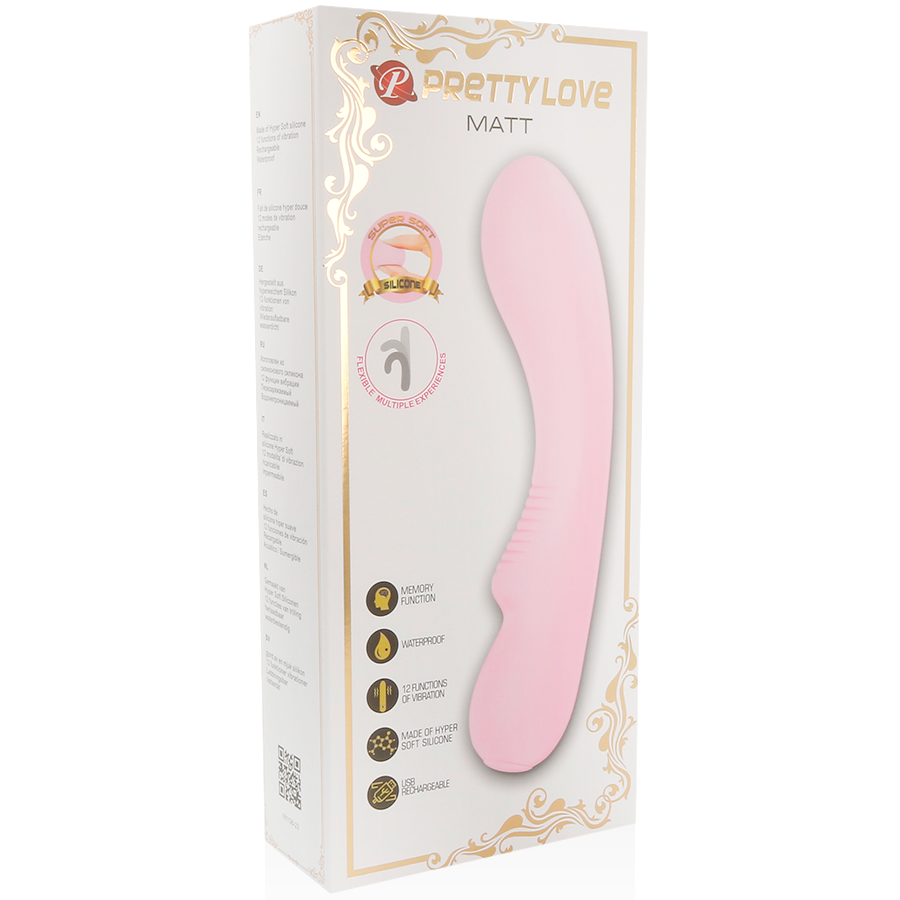 PRETTY LOVE - VIBRATORE RICARICABILE SMART MATT