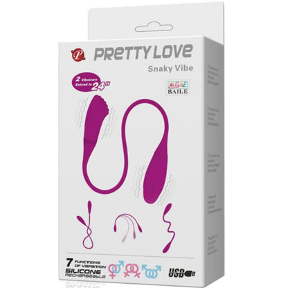 PRETTY LOVE - VIBRATOREPRETTY LOVE - SMART SNAKY VIBE 2 MOTORI