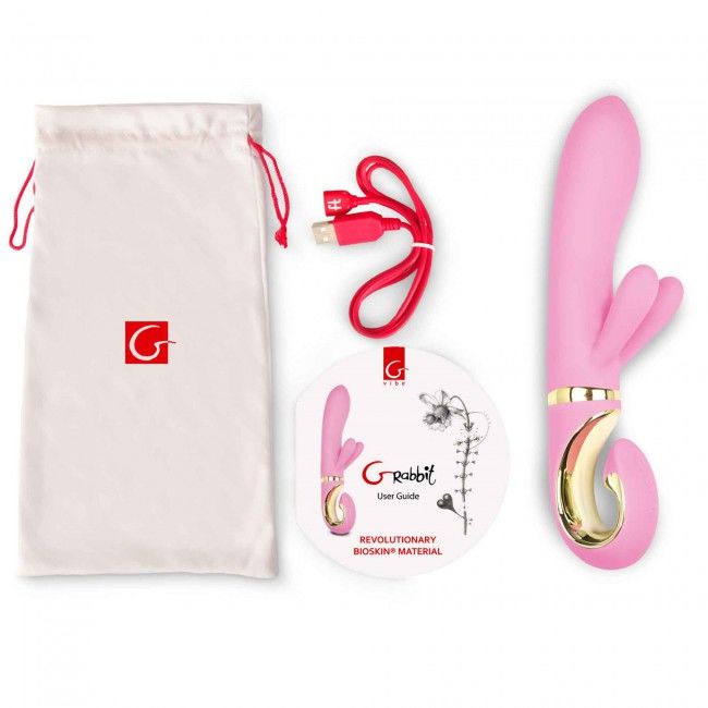 G-VIBE - VIBRATORE CONIGLIETTO RAMPANTE G-RABBIT ROSA