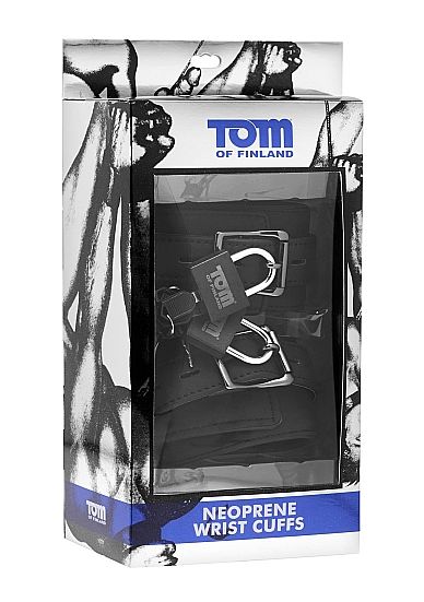 TOM OF FINLAND - POLSINI DA POLSO IN NEOPRENE CON SERRATURA