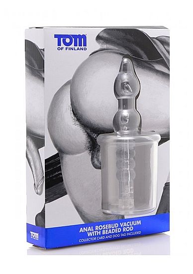 TOM OF FINLAND - ANAL ROSEBUD VUOTO CON BEABED TRASPARENTE