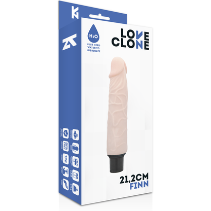 LOVECLONE - VIBRATORE AUTOLUBRIFICANTE FINN 21.2 CM -O- 3.8 CM