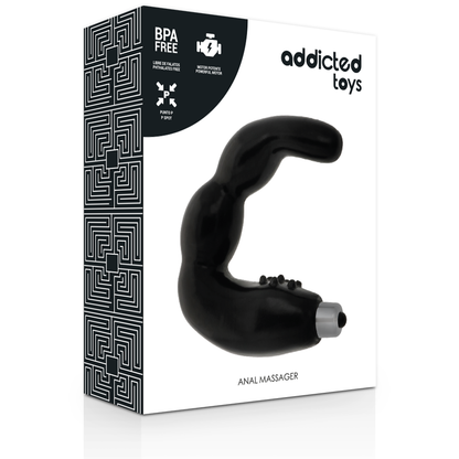 ADDICTED TOYS - VIBRAZIONE DEL MASSAGGIATORE ANALE DELLA PROSTATA