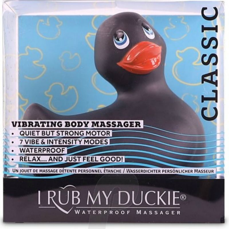 BIG TEASE TOYS - SFORGO IL MIO DUCKIE CLASSIC VIBRATING DUCK BLACK