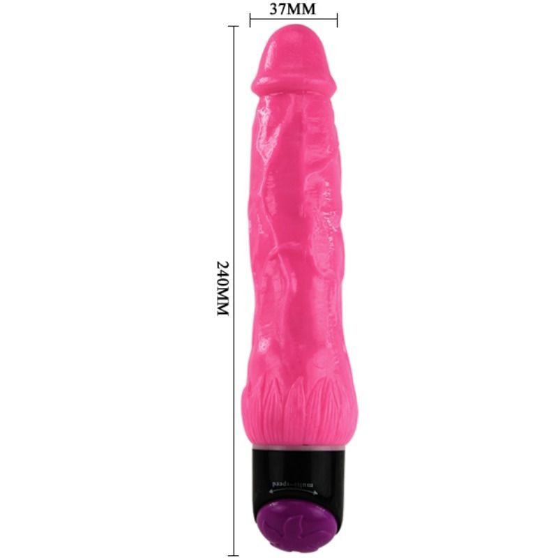 BAILE - VIBRATORE REALISTICO SEX COLORATO LILLA 24 CM