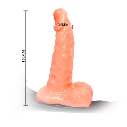 BAILE - IMBRAGATURA CON PENE REALISTICO E MUTANDINE REGOLABILI ULTRA APPASSIONATE 15.5 CM