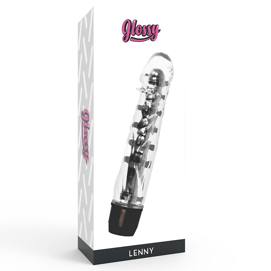 GLOSSY - LENNY VIBRATORE NERO