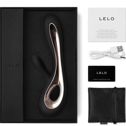 LELO - VIBRATORE CONIGLIO NERO SORAYA 2