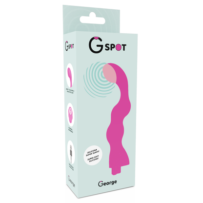 G-SPOT - GEORGE VIBRATORE GUM ROSA