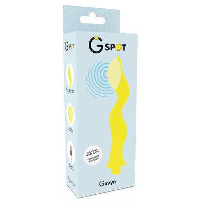 G-SPOT - VIBRATORE GAVYN G-SPOT GIALLO