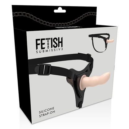 FETISH SUBMISSIVE HARNESS - PUNTO G IN SILICONE FLESH 12,5 CM