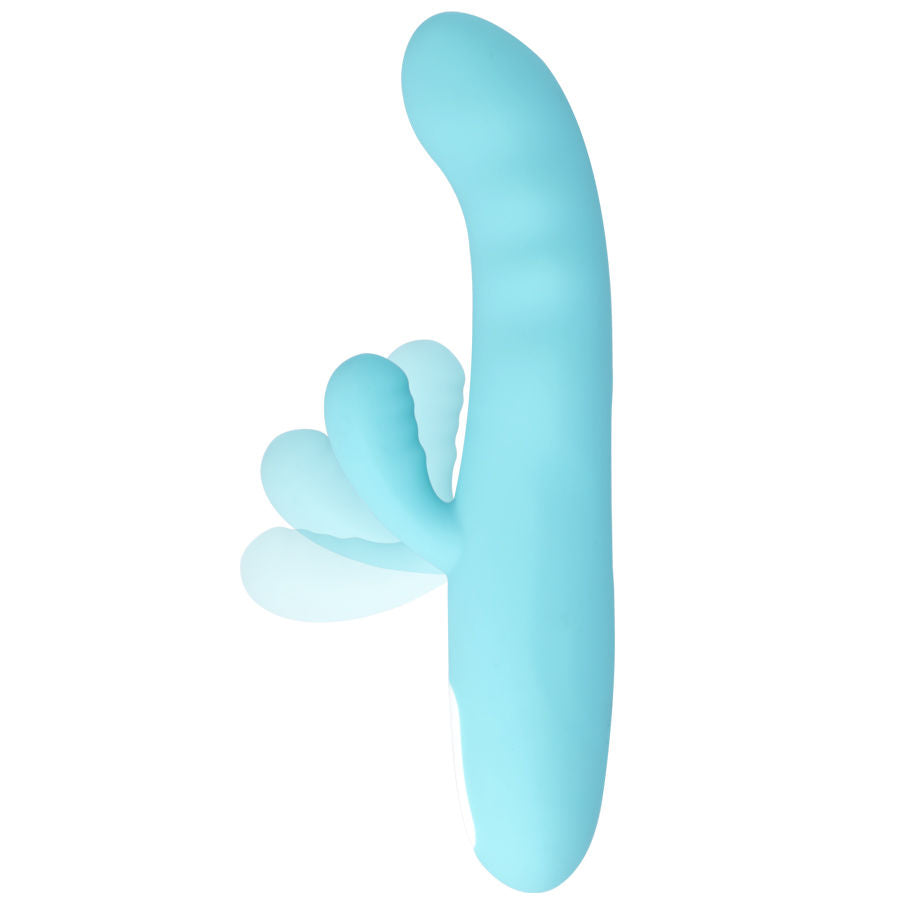 MIA - VIBRATORE ROTANTE EIFFEL BLU TURCHESE