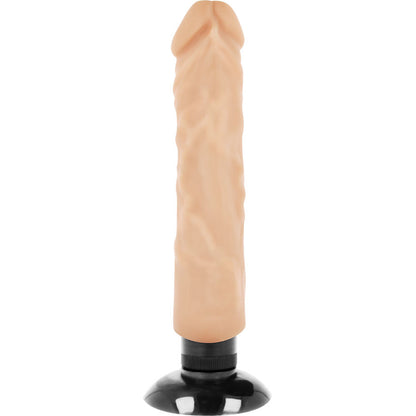 BASECOCK - VIBRATORE REALISTICO 2-1 NATURALE 20 CM -O- 4 CM