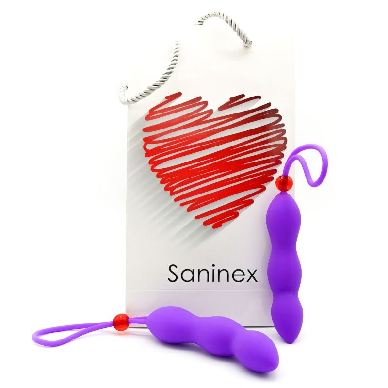 SANINEX - PLUG ANALE CLIMAX CON ANELLO PER PENE LILLA