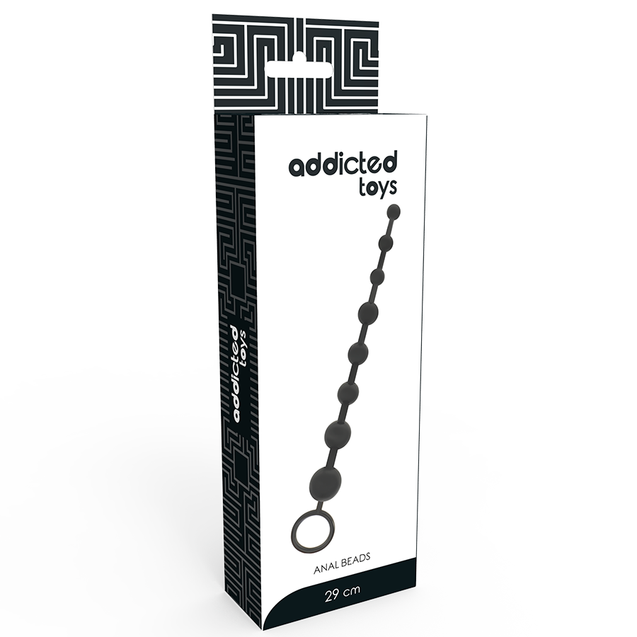 ADDICTED TOYS - ANAL BEADS 29 CM BLACK