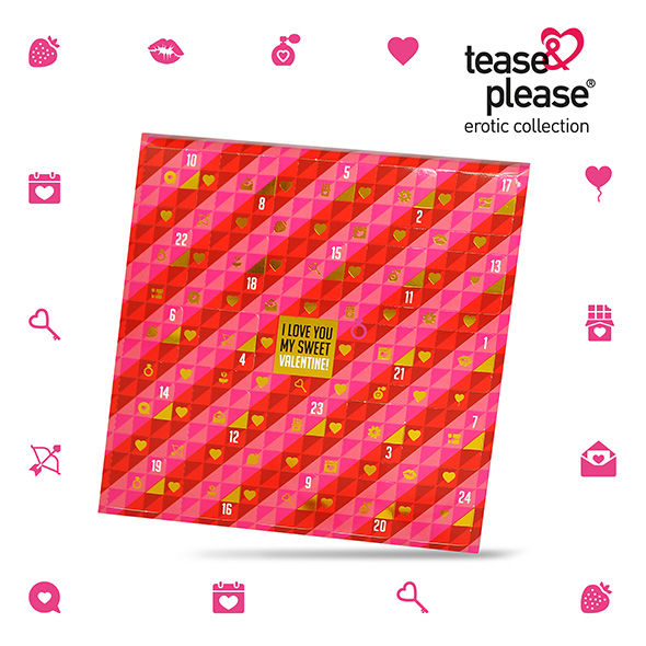 TEASE & PLEASE - CALENDARIO DELLAVVENTO DI SAN VALENTINO