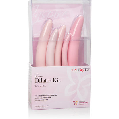 CALEXOTICS - SET DI DILATATORE IN SILICONE INSPIRE 5 PZ