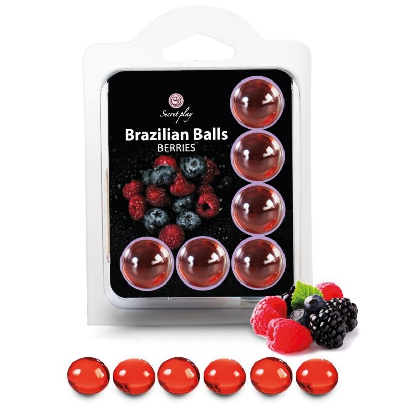 SECRETPLAY - BRASILIANI PALLINE FRUTTI DI FORESTA