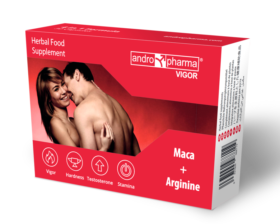 ANDROPHARMA VIGOR - INTEGRATORE PER IL POTENZIAMENTO DELLA LIBIDO